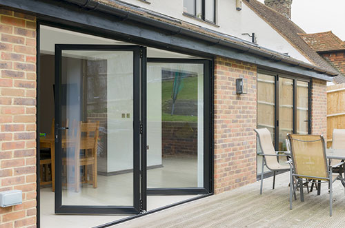 Modern bifold doors installation by 澳洲幸运5开奖号码结果记录体彩-官方开奖历史与预测计划, offering stylish and functional entryways